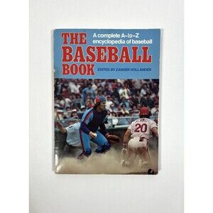 Vintage 1982, The Baseball Book, Complete A-Z Encyclopedia Of Baseball!